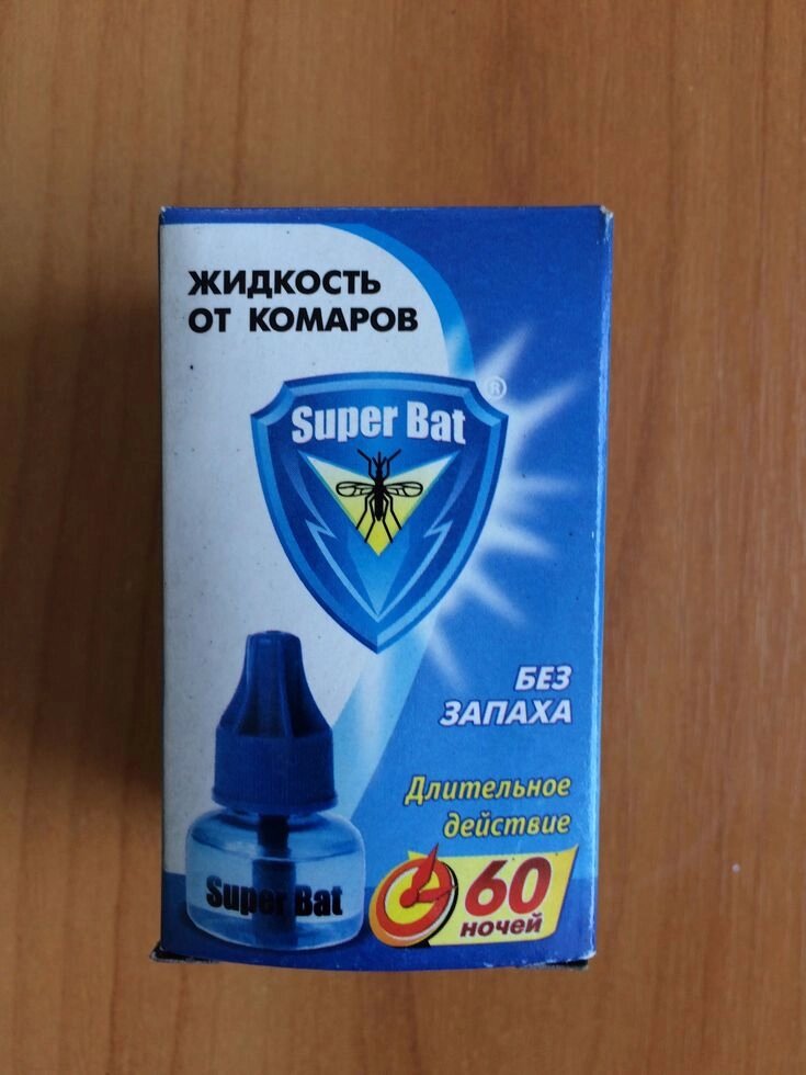 Рідина для фумігатора Super Bat 60 ночей від компанії ПП "Макоша-ПАК" - фото 1