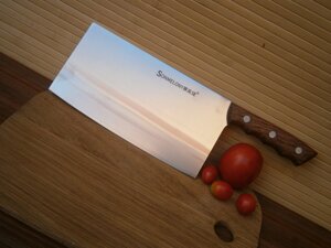 Ніж-сокирка кухарський Sonmelony Chef 4956-ВМ фултанг 34 см