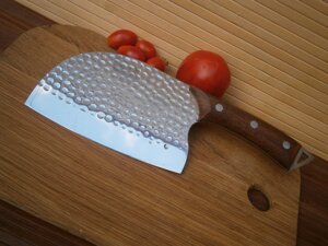 Ніж - сокира кухарський Sonmelony Chef SD-8-ВМ фултанг 28 см