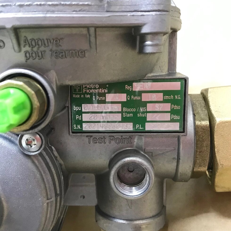 Регулятор давления газа fe 10 инструкция по применению