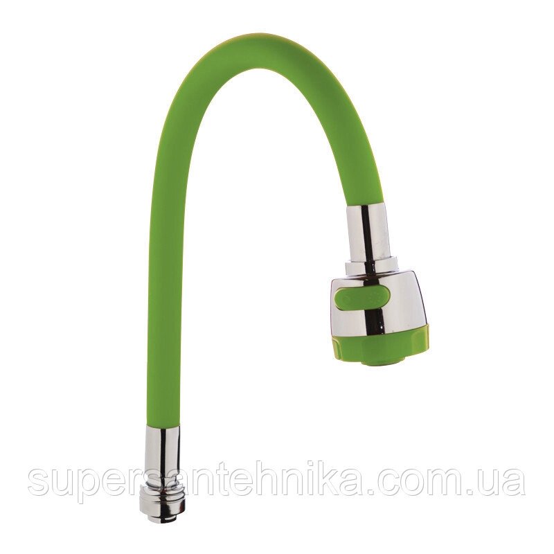 Излив силиконовый (зеленый) ZERIX SPS-01 (ZX2624) ##от компании## Магазин SuperSantehnika - ##фото## 1