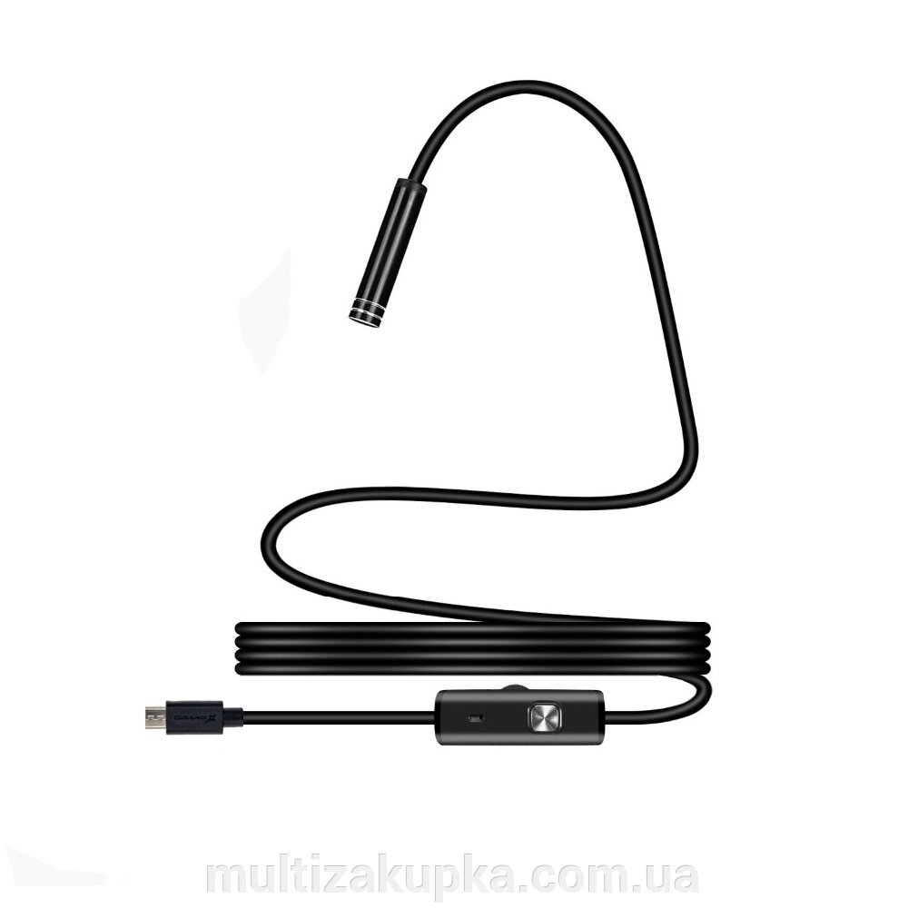 2  In 1  MicroUSB/PC HD ендоскоп, м'який дрит, 1,5 м від компанії Mультізакупка - фото 1