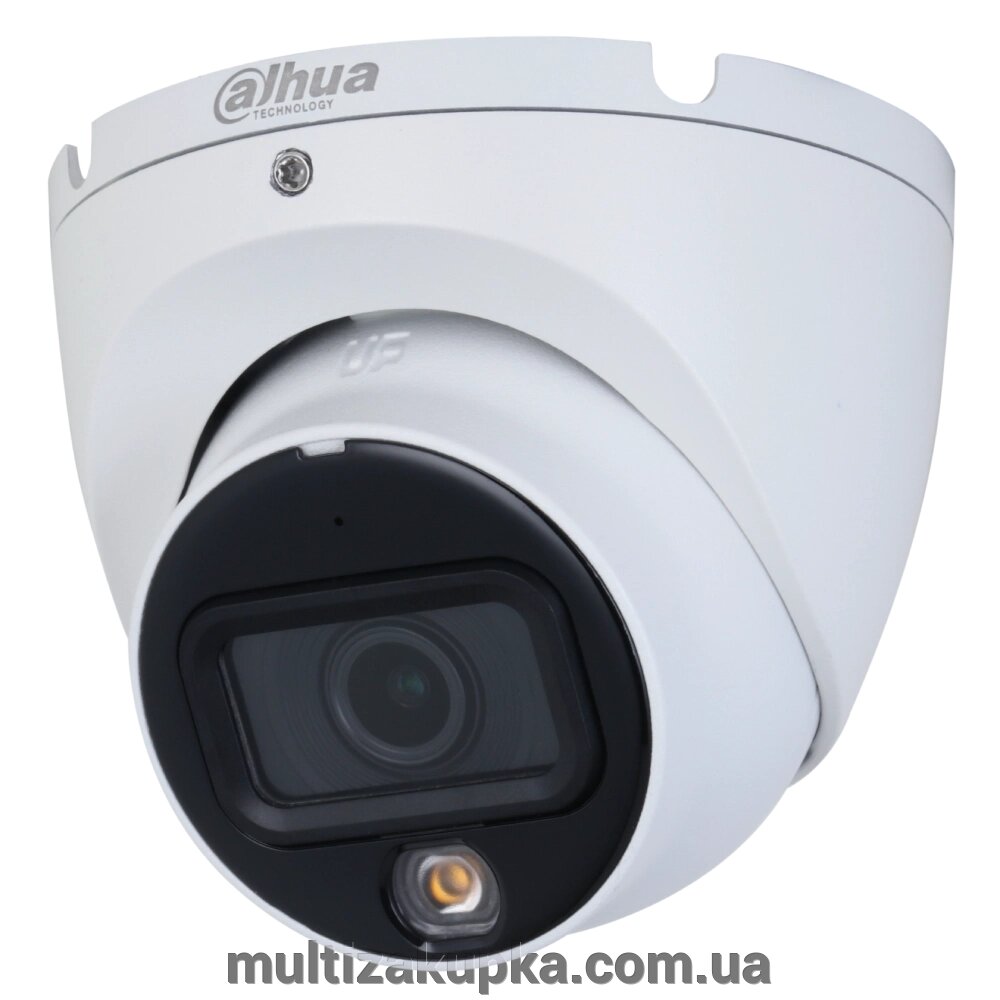 2 Мп CVI/CVBS/AHD/TVI Smart Dual Light вулична відеокамера з мікрофоном DH-HAC-HDW1200TLMP-IL-A (2.8мм) від компанії Mультізакупка - фото 1