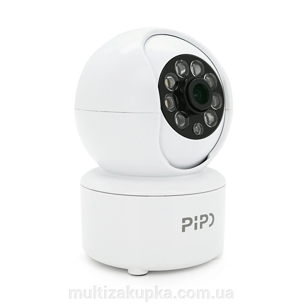 2 Мп Wi-Fi внутрішня відеокамера SD/карта PiPo PP-IPC20D2MP10 PTZ 2.8mm icsee від компанії Mультізакупка - фото 1