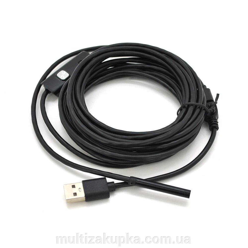 2 В 1 MicroUSB/PC HD ендоскоп, м'який провід, 5м від компанії Mультізакупка - фото 1