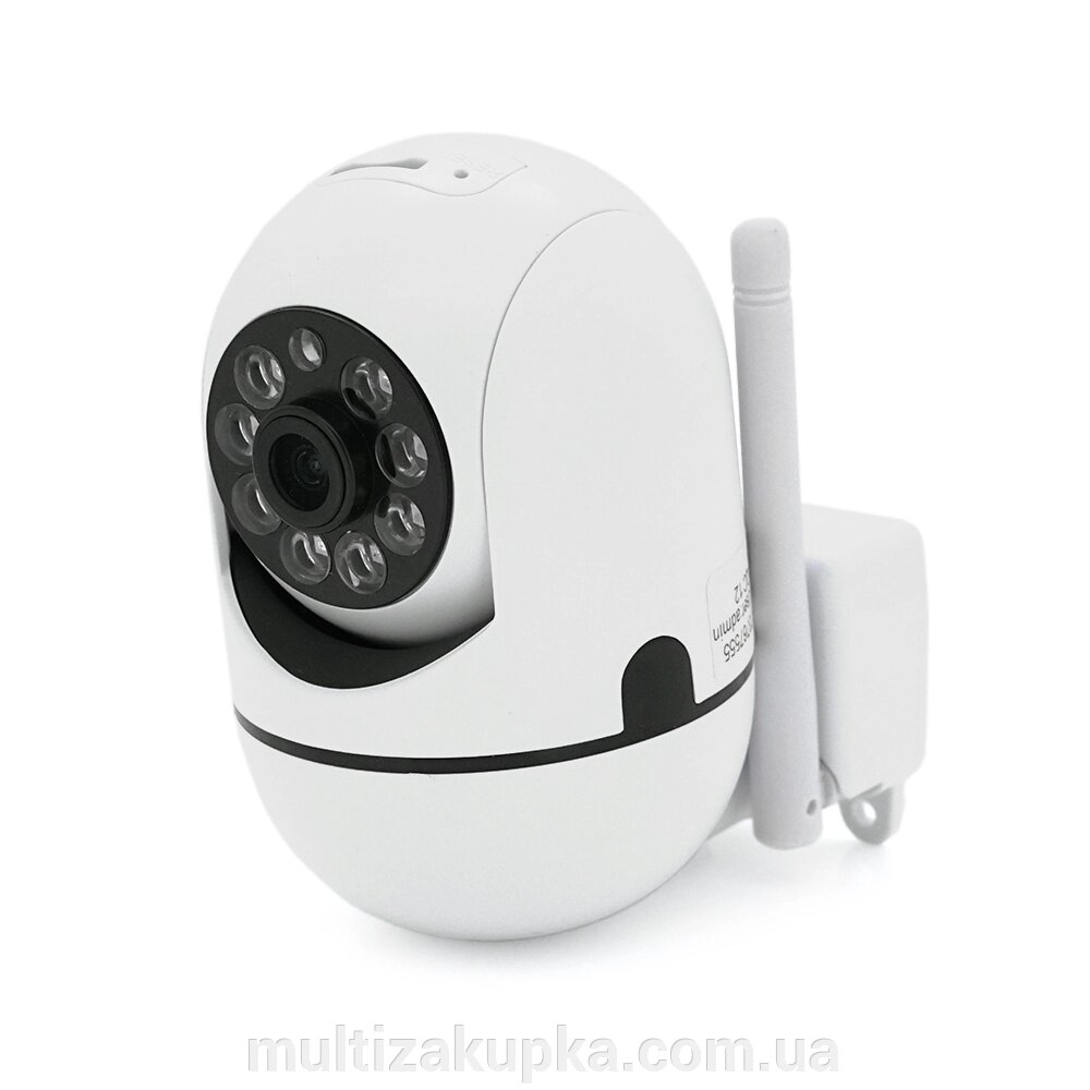 2Мп Wi-Fi відеокамера вулична з SD/картою YOSO YO-IPC47D2MP20 PTZ 2.8mm IP44 V380 від компанії Mультізакупка - фото 1