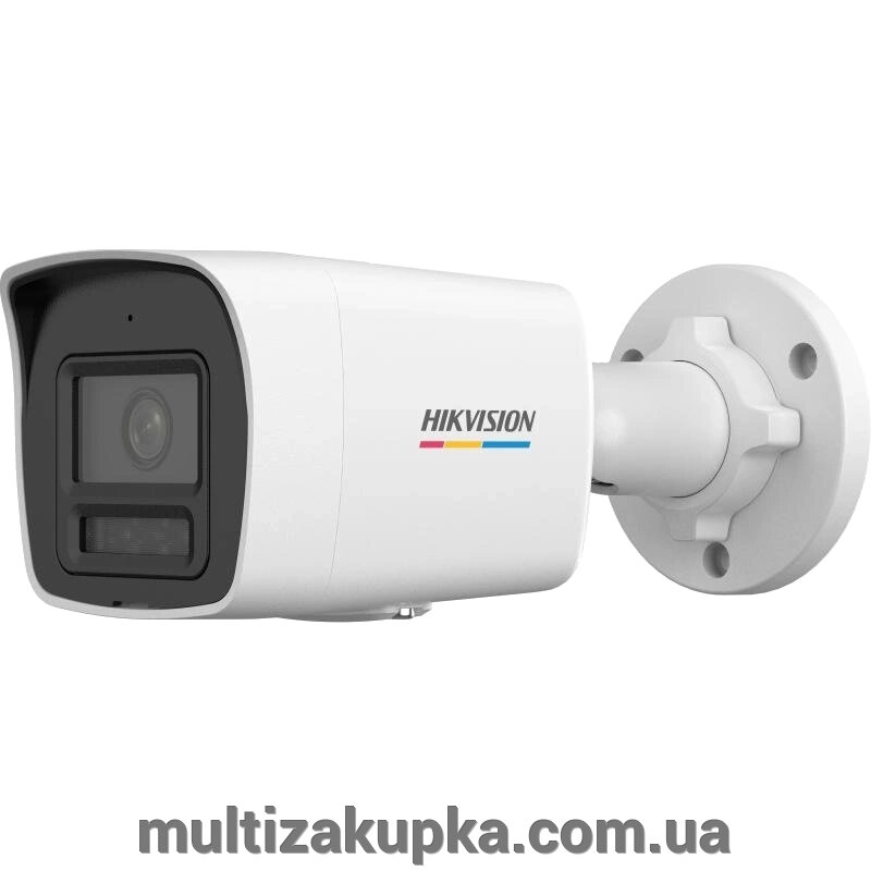 4MP cylindrical ColorVu Smart Hybrid-Light camera with sound and SD card Hikvision DS-2CD1047G2H-LIUF (2.8mm) від компанії Mультізакупка - фото 1