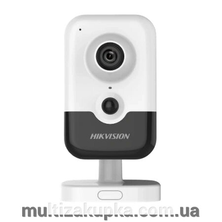 4МП кубічна камера зі звуком та SD картою Hikvision DS-2CD2443G2-I (2.8mm) від компанії Mультізакупка - фото 1