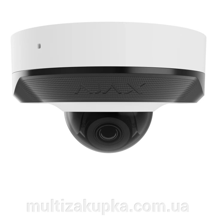 5 Mp дротова IP-камера Ajax DomeCam Mini (5 Mp/2.8 mm) White від компанії Mультізакупка - фото 1