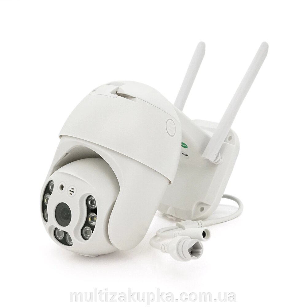 5 Мп Wi-Fi/LAN відеокамера вулична SD/карта PiPo PP-IPC22D5MP20 PTZ 2.8mm icsee від компанії Mультізакупка - фото 1