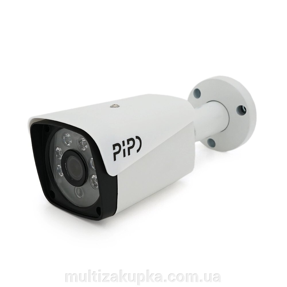 5MP/8MP мультиформатна камера PiPo в металевому циліндрі PP-B1H06F500FА 2,8 (мм) від компанії Mультізакупка - фото 1