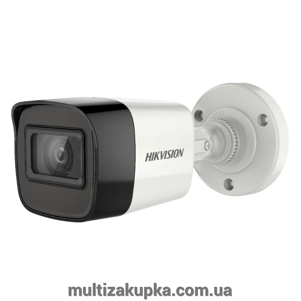 5Мп TVI/AHD/CVI/CVBS відеокамера циліндрична Hikvision DS-2CE16H0T-ITF (С) (2.8мм) від компанії Mультізакупка - фото 1