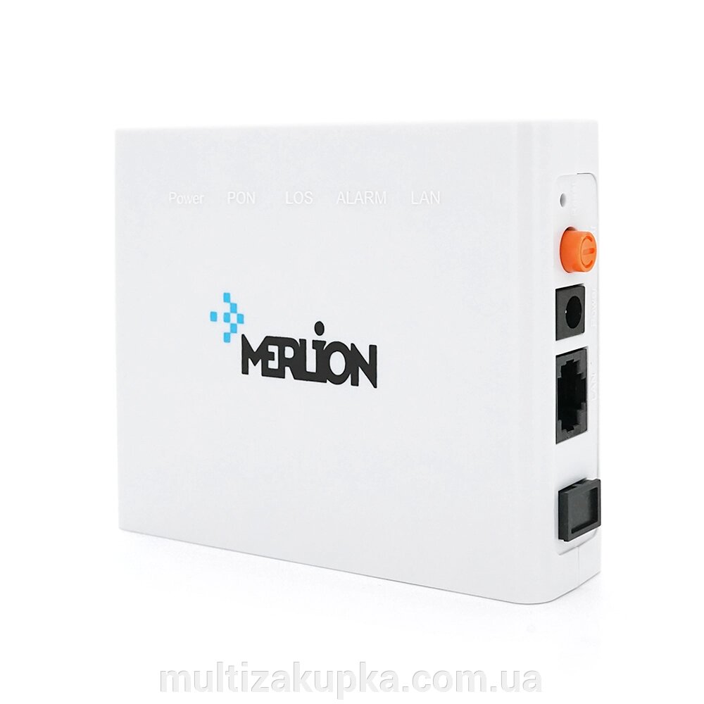 Абонентський термінал Merlion EPON 1100GZB (ONU) (123*93*60 ) 0,19 кг (100*65*21) від компанії Mультізакупка - фото 1