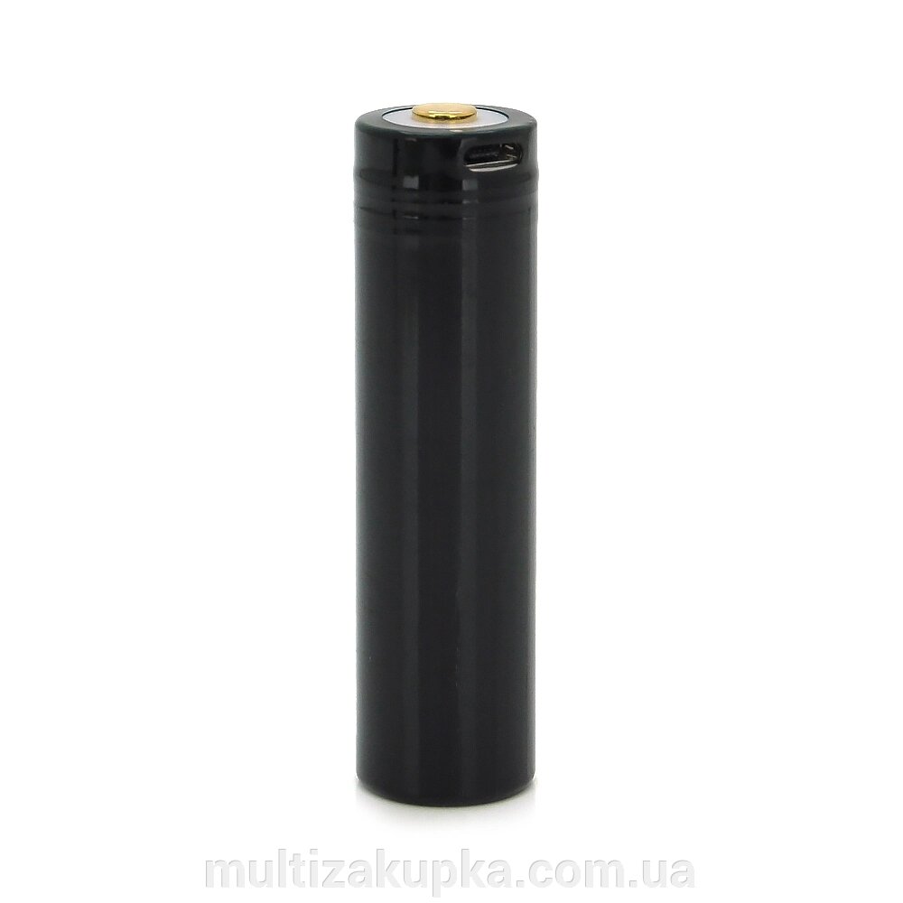 Акумулятор 18650 Li-Ion Beston 4.2/3.7/2.5V, USB-Micro, 2600mAh (negative electrode + protection plate) від компанії Mультізакупка - фото 1