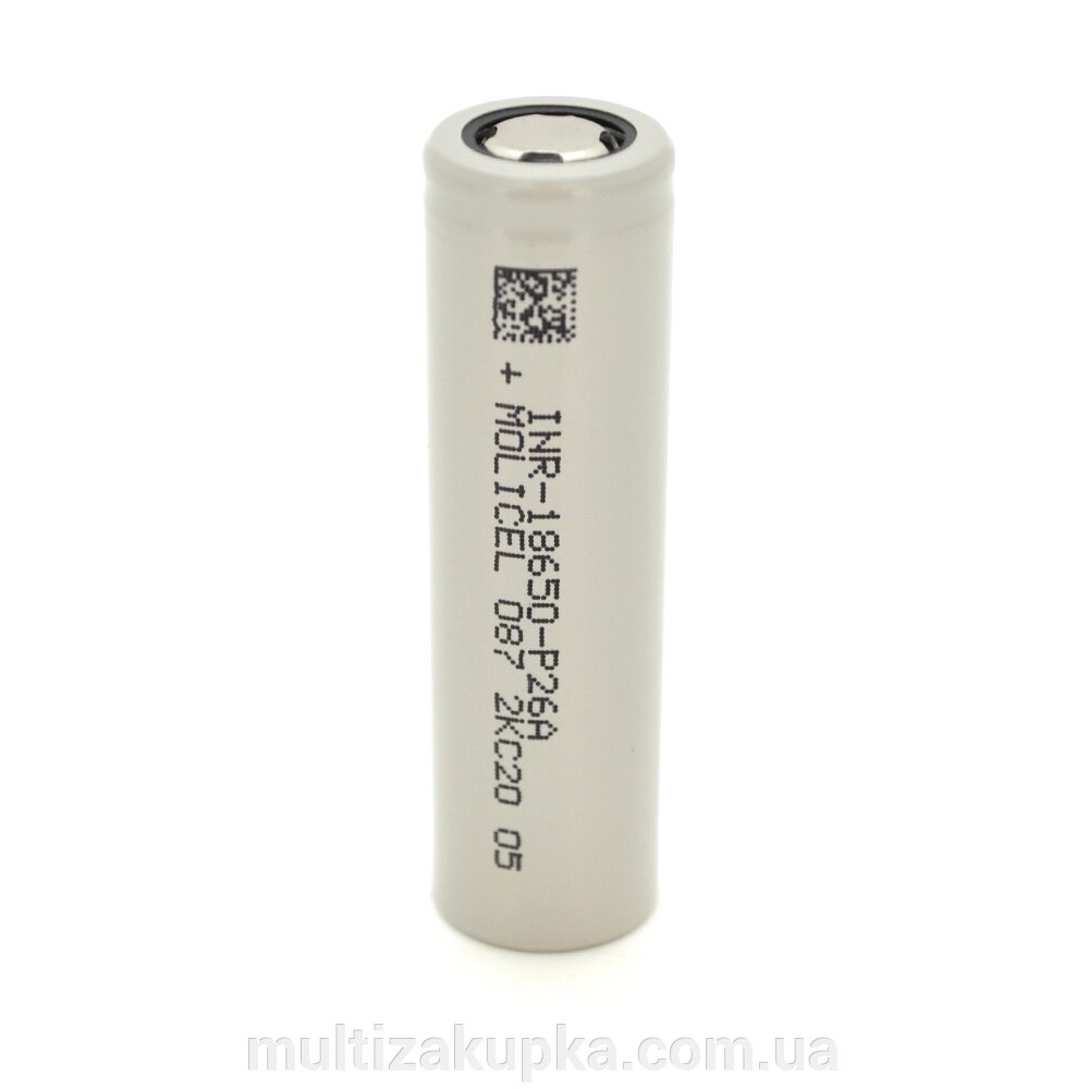 Акумулятор 18650 Li-Ion Beston70M-26, 4.2/3.7/2.5V, USB-Micro, 2600mAh від компанії Mультізакупка - фото 1