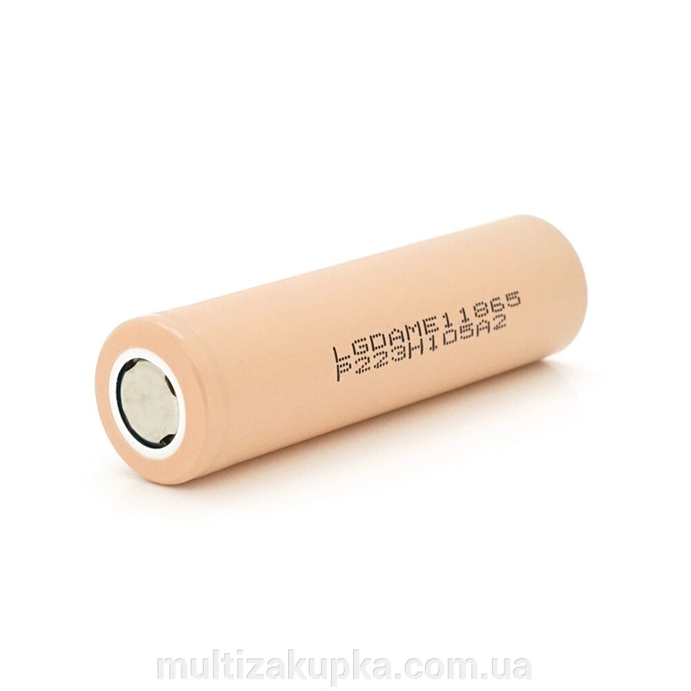 Акумулятор 18650 Li-Ion LG INR18650 ME1 (LGDAME11865), 2100mAh, 4.2A, 4.2 / 3.65 / 2.8V, Orange, 2 шт. в упаковці, ціна від компанії Mультізакупка - фото 1