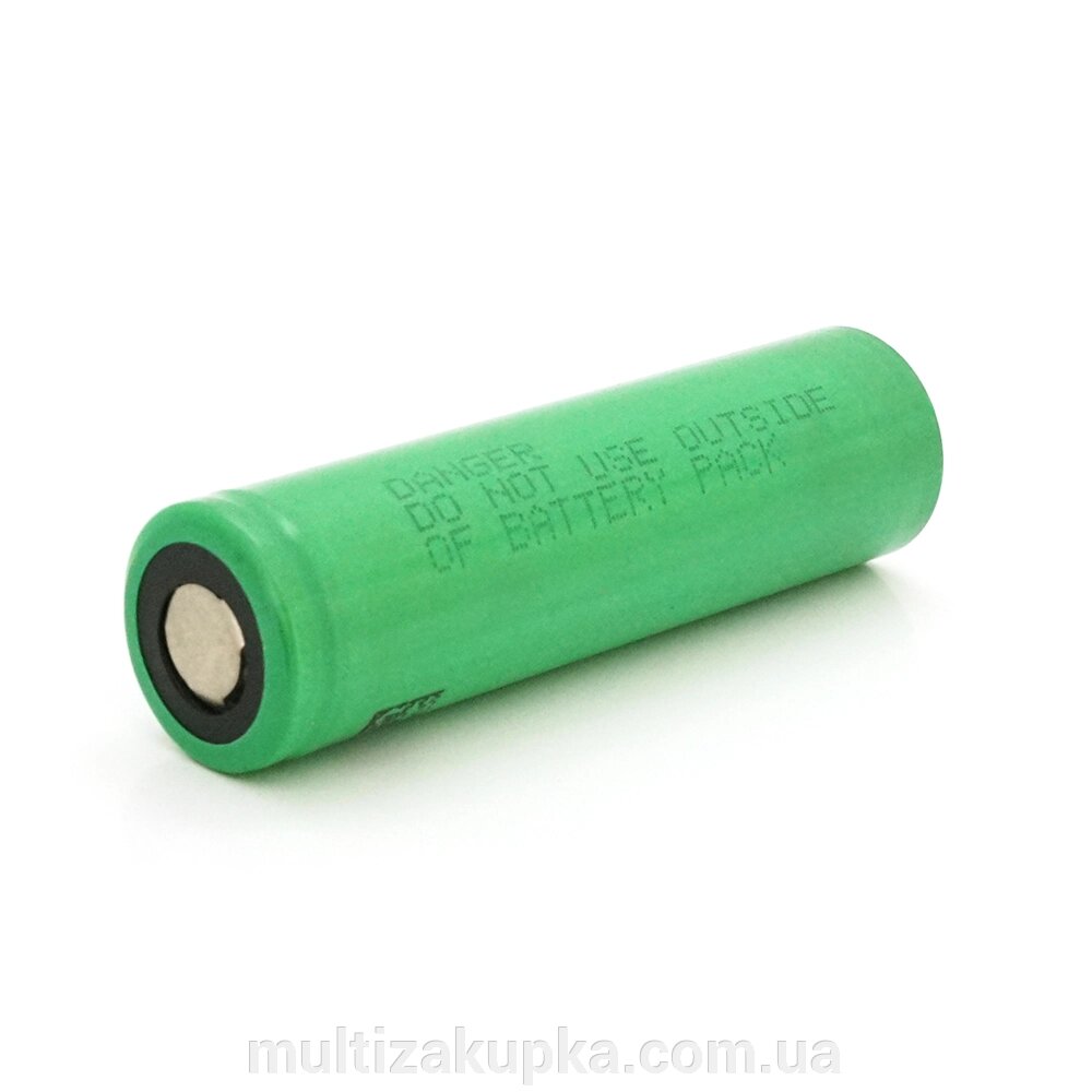 Акумулятор 18650 Li-Ion Sony US18650V3, 2250mAh, 10A, 4.2 / 3.7 / 2.5V, ціна за шт, Green, 2 шт. в упаковці, ціна за 1 від компанії Mультізакупка - фото 1