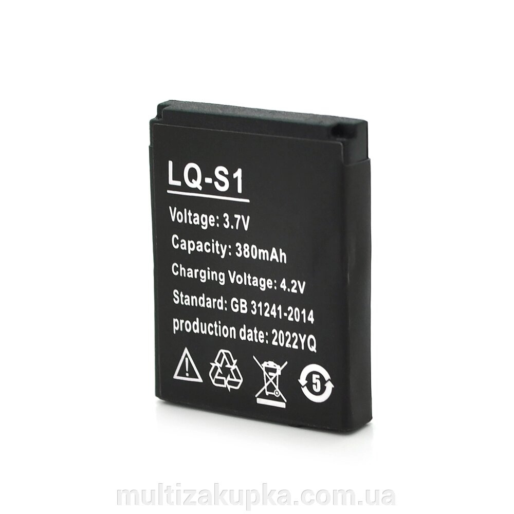 Акумулятор для смарт годініка LQ-S1 (380 mAh) від компанії Mультізакупка - фото 1