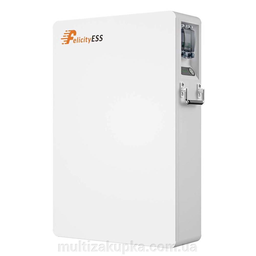 Акумулятор FelicityESS LiFePO4 LUX-E-48100LG04 48V 100Ah, BMS50A@16S, 5,12kWh, до 6 parallel, CAN&RS485, IP21, від компанії Mультізакупка - фото 1