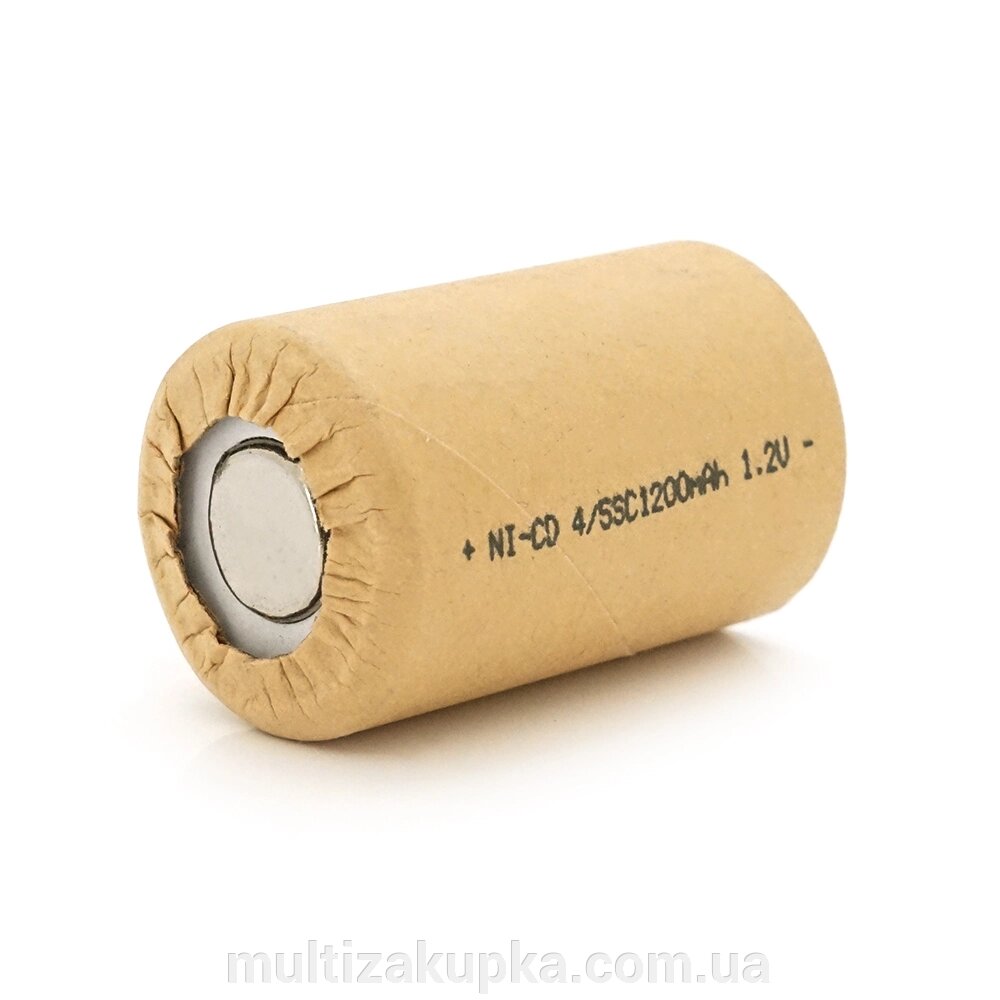 Акумуляторна батарея для шуруповерта Ni-Cd 4/5SC1200mAh 1.2V, 10C,23x32 mm від компанії Mультізакупка - фото 1