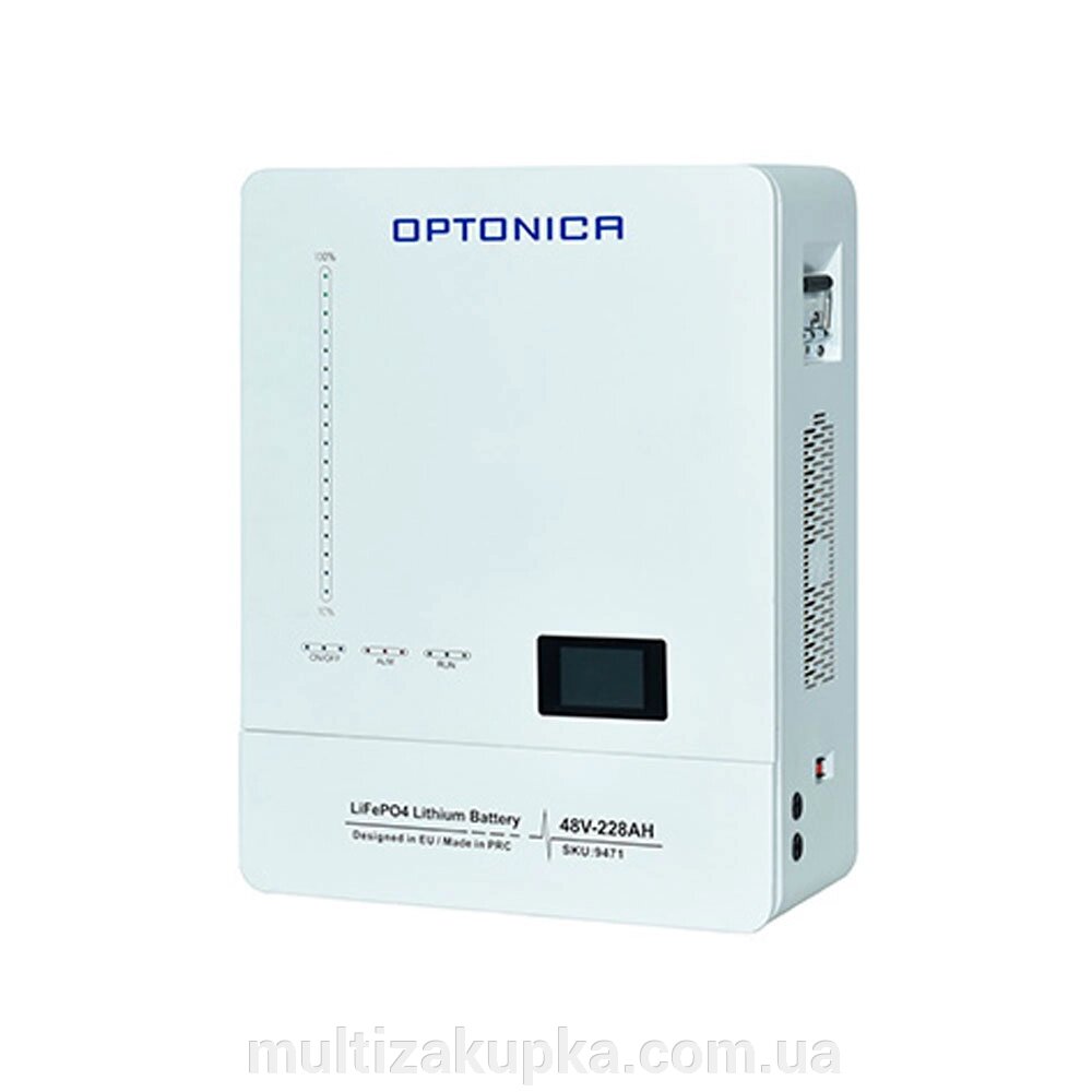 Акумуляторна батарея Optonica LiFePO4 Battery 48V 228Ah , 10944Wh 15S (100/150A),500*230*650mm, 88kg від компанії Mультізакупка - фото 1