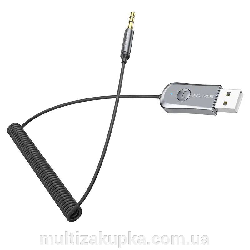 Аудіо ресивер BOROFONE BC44 Wireless Bluetooth 3.5mm Audio Stereo Music Home, Bluetooth 5.0 від компанії Mультізакупка - фото 1