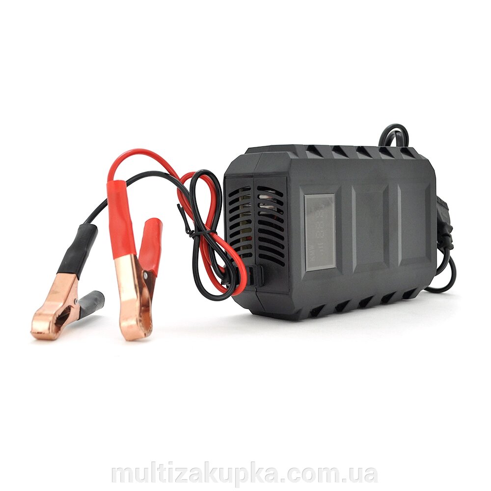 Автоматичний ЗП для акумулятора KMW 12V,100-260V,1.2-20А, LCD, клемі (AGM/Gel/Lead) від компанії Mультізакупка - фото 1