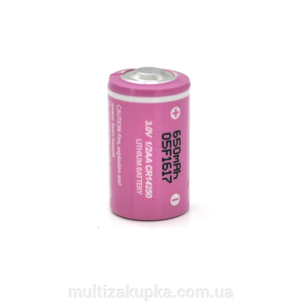 Батарейка літієва PKCELL CR14250, 3.0V 650mah, OEM від компанії Mультізакупка - фото 1