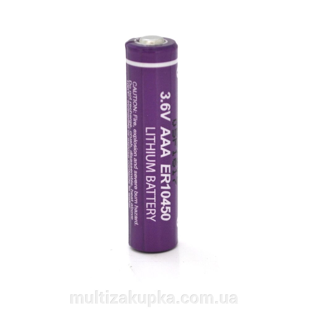 Батарейка літієва PKCELL ER10450, 3.6V 800mah, OEM від компанії Mультізакупка - фото 1