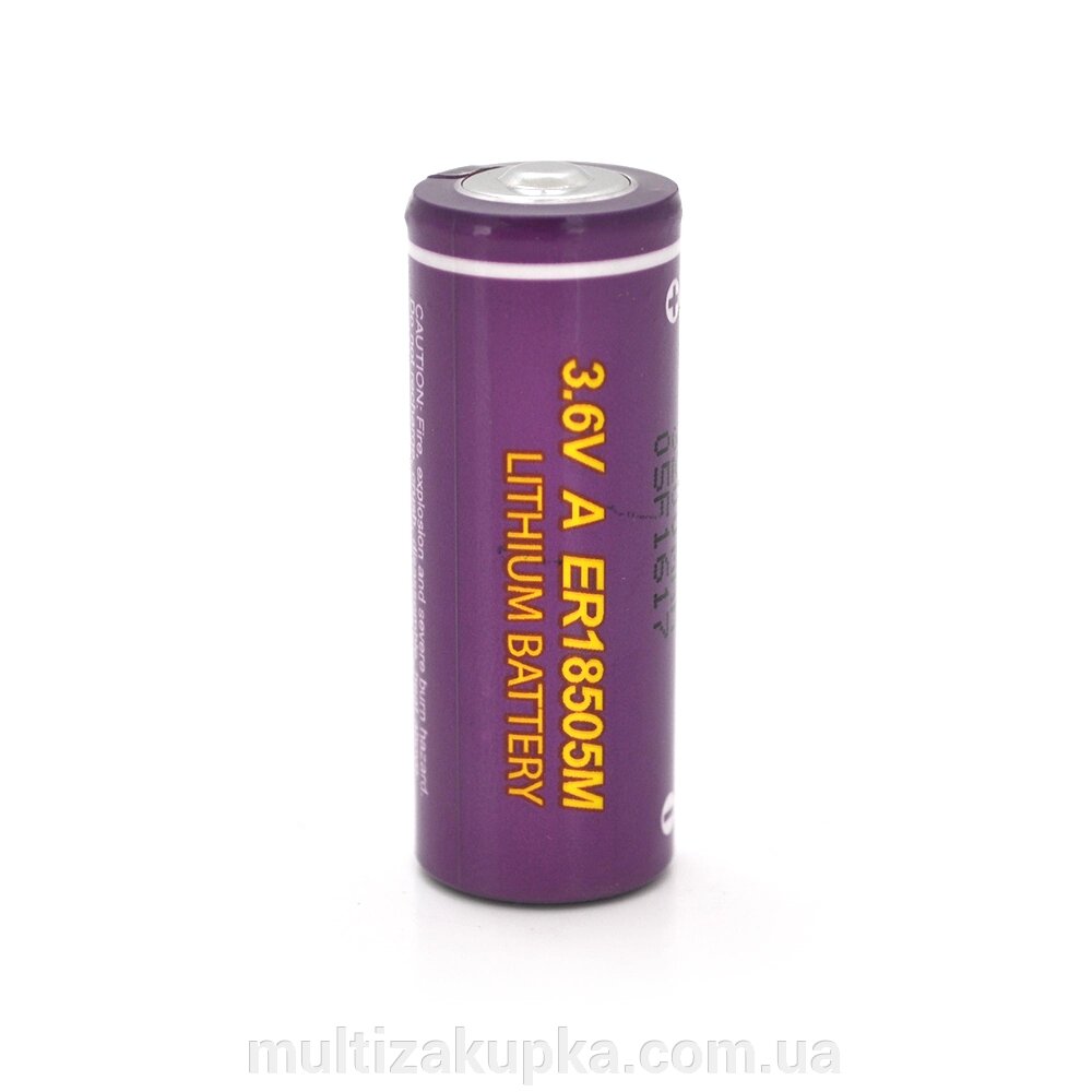 Батарейка літієва PKCELL ER18505M, 3.6V 3200mah, 4 штуки в shrink, ціна за 1 штуку, OEM від компанії Mультізакупка - фото 1