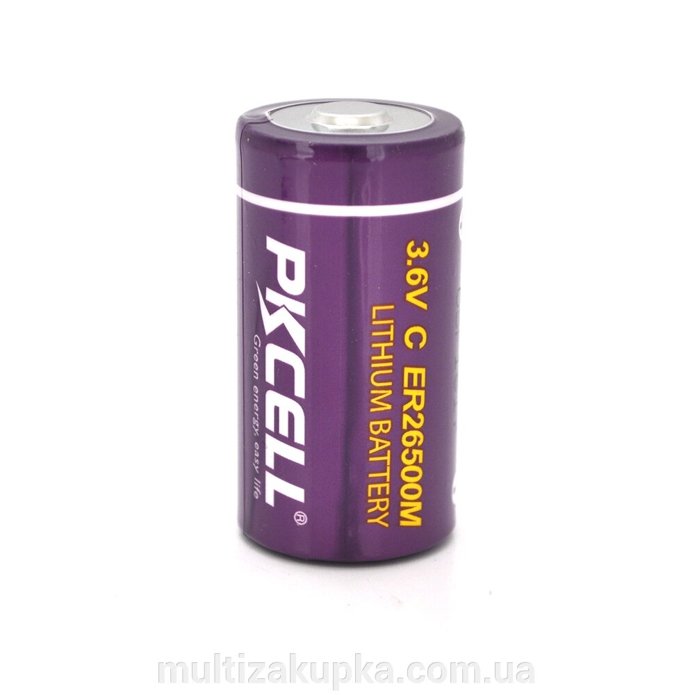 Батарейка літієва PKCELL ER26500M, 3.6V 6500mah, OEM 2 шт в упаковці,ціна за одиницю від компанії Mультізакупка - фото 1