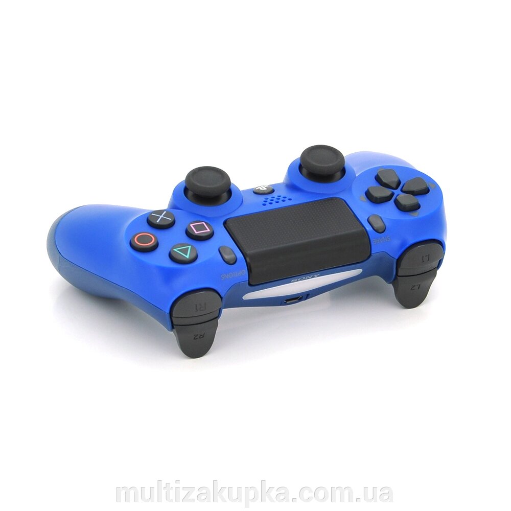 Бездротове геймпад для PS4 SONY Wireless DUALSHOCK 4 (Blue), 3.7V, 500mAh від компанії Mультізакупка - фото 1