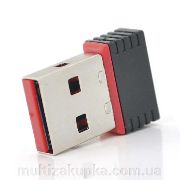 Бездротовий мережевий адаптер Wi-Fi-USB Merlion LV-UW01, RT7601,802.11bgn,150MB, 2.4 GHz,2000/xp/visat, Win7, Win8, від компанії Mультізакупка - фото 1