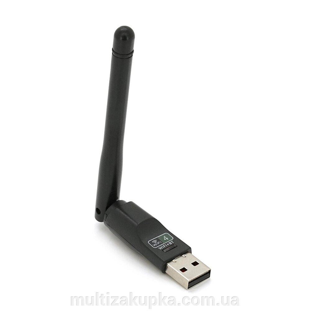 Бездротовий мережевий адаптер з антеною 10см Wi-Fi-USB LV / CL-UW07D - 8723DU, 802.11bgn, 150MB, 2.4 GHz, WIN7 / XP / від компанії Mультізакупка - фото 1