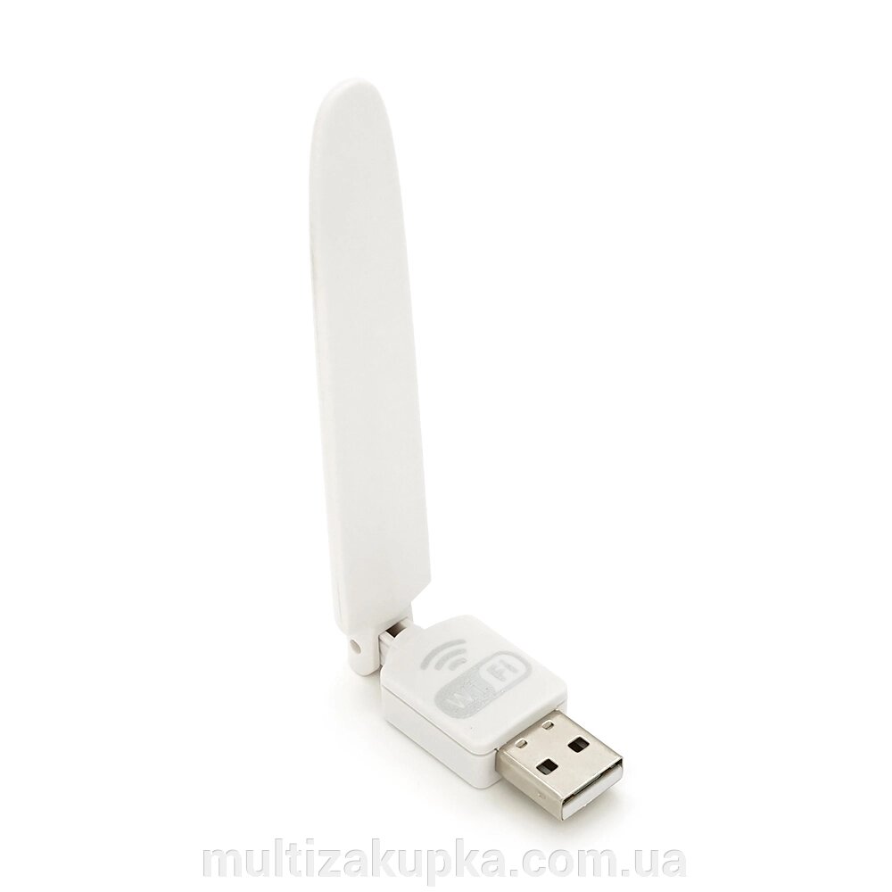 Бездротовий мережевий адаптер з антеною 10см Wi-Fi-USB LV-UW10S -2DB 7601, 802.11bgn, 150MB, 2.4 GHz, WIN7 / XP / Vista від компанії Mультізакупка - фото 1