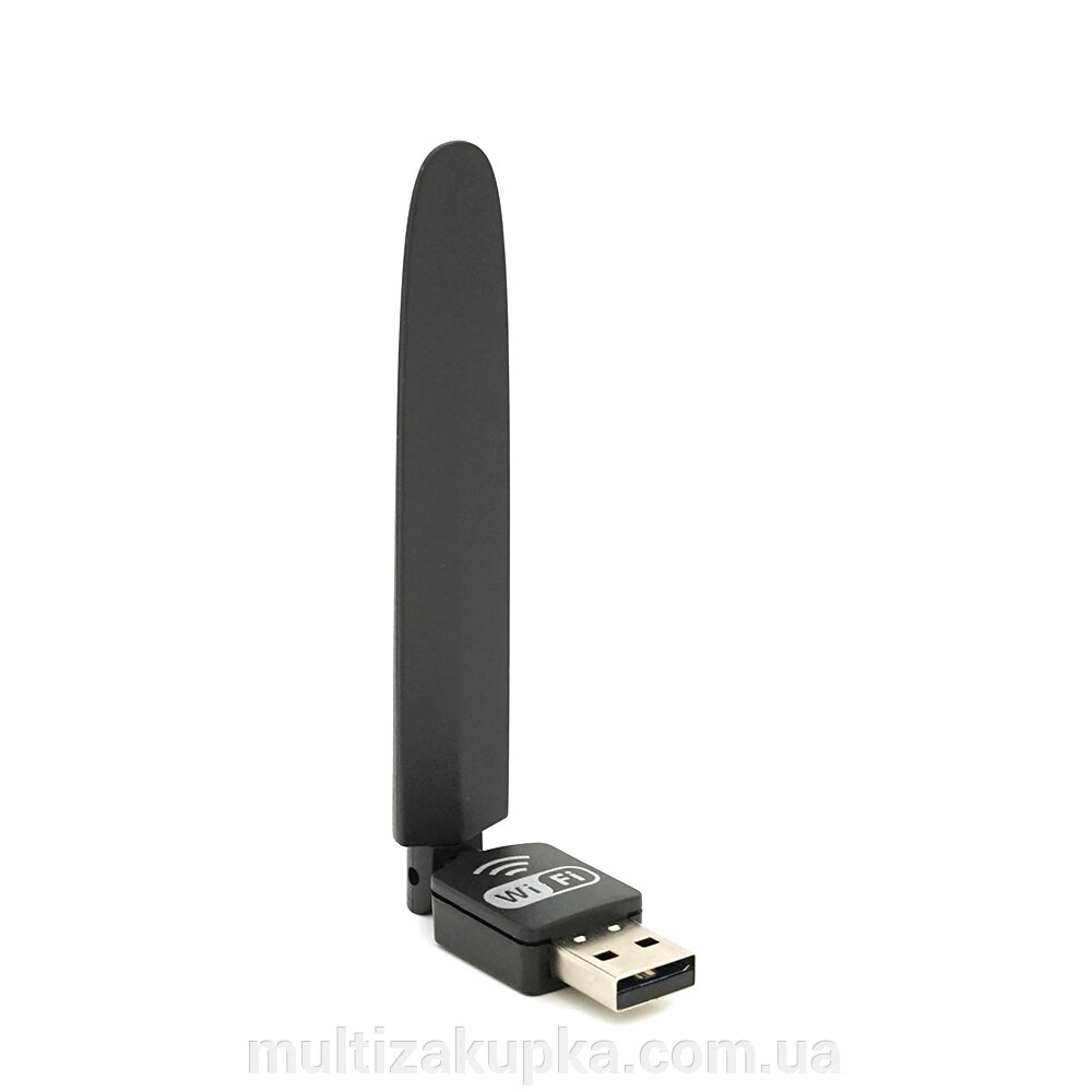 Бездротовий мережевий адаптер з антеною 10см Wi-Fi-USB LV-UW10SRK -2DB 8188, 802.11bgn, 150MB, 2.4 GHz, WIN7 від компанії Mультізакупка - фото 1