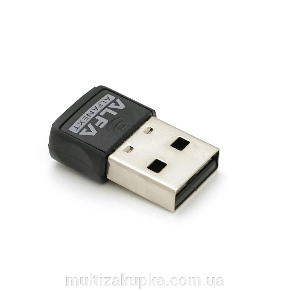 Бездротовий мережний адаптер Wi-Fi-USB LV-UW06RK-ALFA, RTL8188, 802.11bgn, 150Mbps, 2.4GHz, Win10/8.1/8/7/XP, Mac OSX від компанії Mультізакупка - фото 1