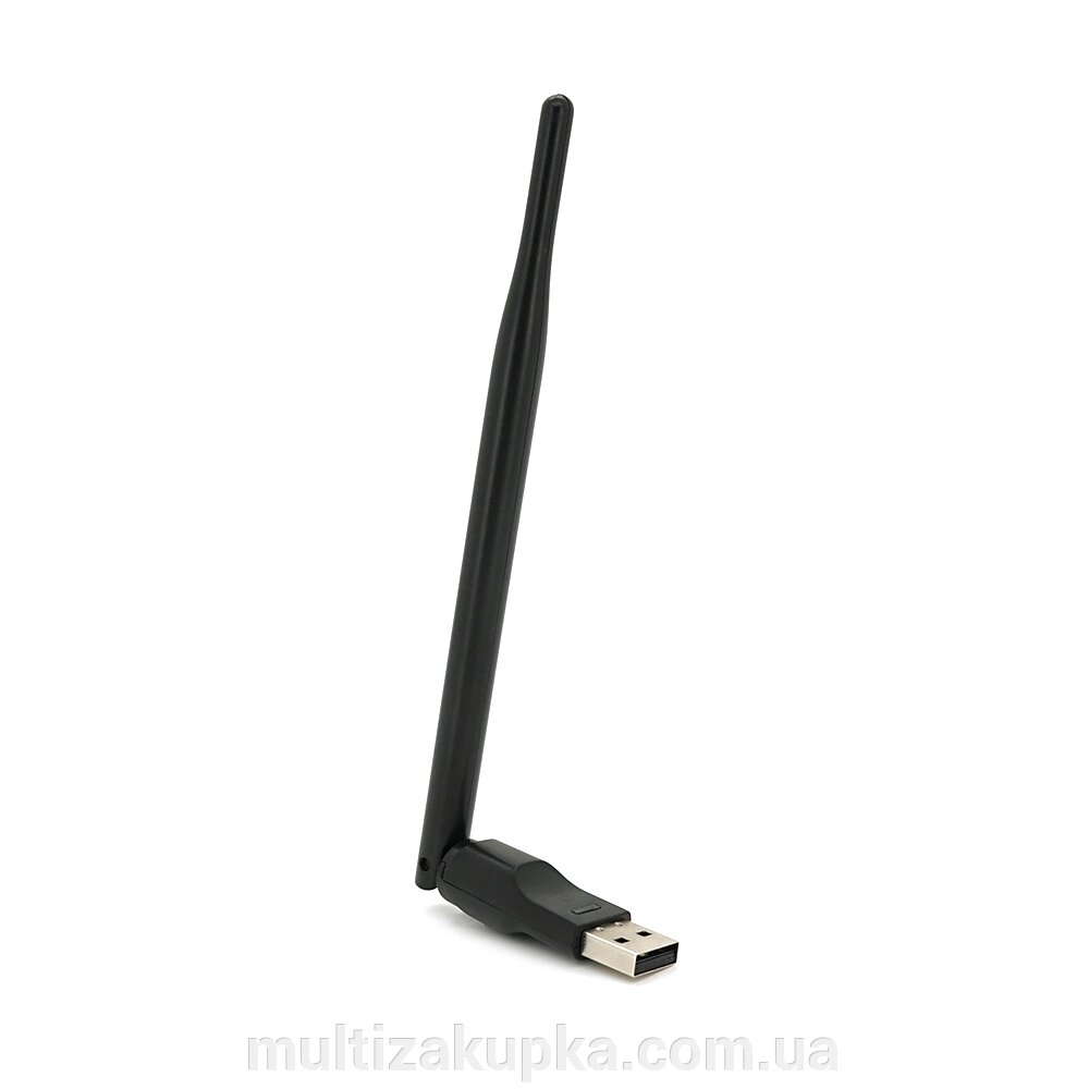 Бездротовий мережний адаптер Wi-Fi-USB LV-UW07RK-5db, RTL8188, 802.11bgn, 150Mbps, 2.4GHz, Win10/8.1/8/7/XP, Mac OSX від компанії Mультізакупка - фото 1