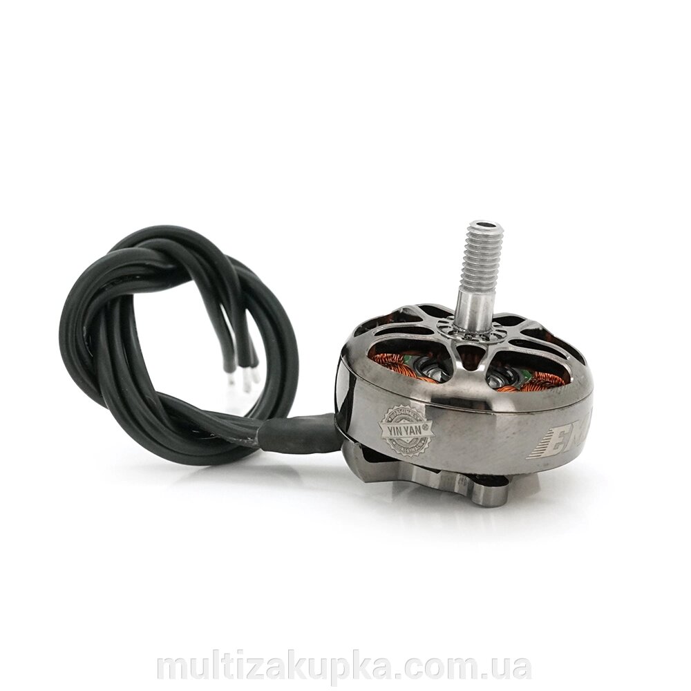 Безколекторний двигун EMAX ECO2-2807 1500KV, 3-5S розмір 33,8 х33.9мм, вага 46.9 гр від компанії Mультізакупка - фото 1