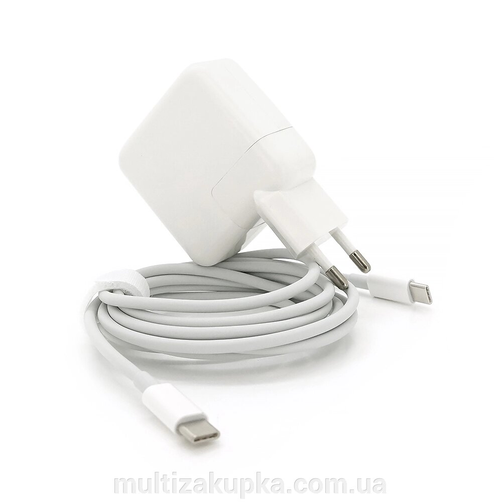 Блок живлення MERLION для ноутбука Apple AE30 USB-C 20.3V 1,5A (30 Вт ) від компанії Mультізакупка - фото 1