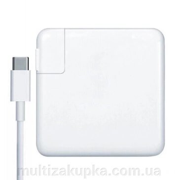 Блок живлення MERLION для ноутбука Apple MacBook USB-C 20.3V 3A (61 Вт ) від компанії Mультізакупка - фото 1