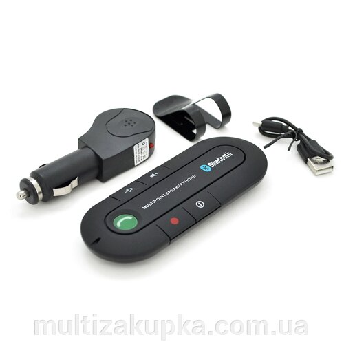 Bluetooth гарнітура для автомобіля LV-B08 Bluetooth 4.1, АЗУ, кабель micro-USB, утримувач, Box