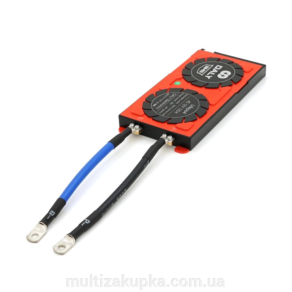 BMS плата DaLy LiFePO4 12V 4S 60/120A від компанії Mультізакупка - фото 1