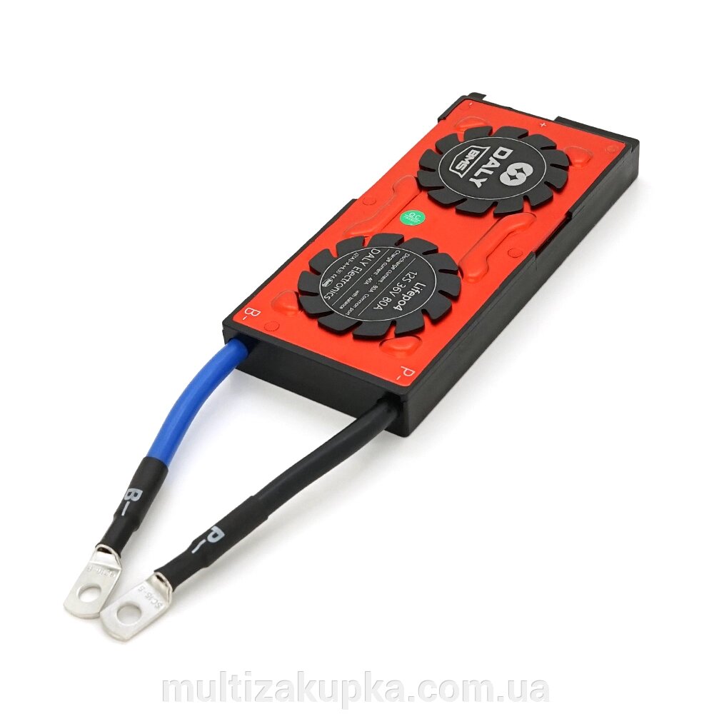 BMS плата DaLy LiFePO4 36V 12S 40/80A від компанії Mультізакупка - фото 1