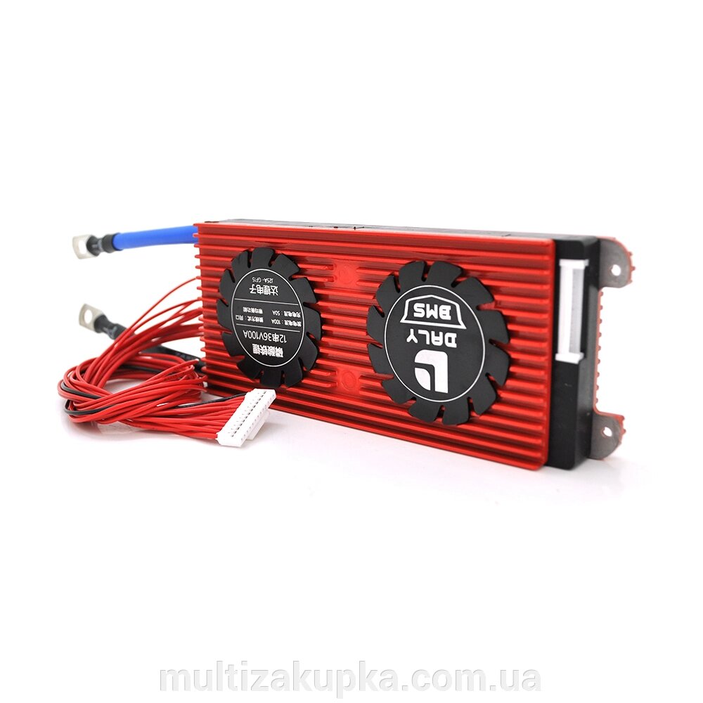 BMS плата DaLy LiFePO4 36V 12S 50/100A від компанії Mультізакупка - фото 1