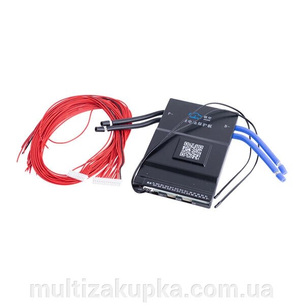 BMS плата  JiKong JK-B2A24S15P Li-Ion/LiFePo4/LTO 8S-24S (24V-90V), 150A, симетрія з Bluetooth + балансир + кнопка від компанії Mультізакупка - фото 1