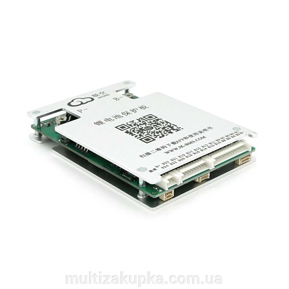 BMS плата JK-BD4A24S4P Li-Ion/LiFePo4/LTO 7S-24S, 40A, CAN/RS485, 2.8mΩ, Bluetooth, Ballance 0.4A від компанії Mультізакупка - фото 1