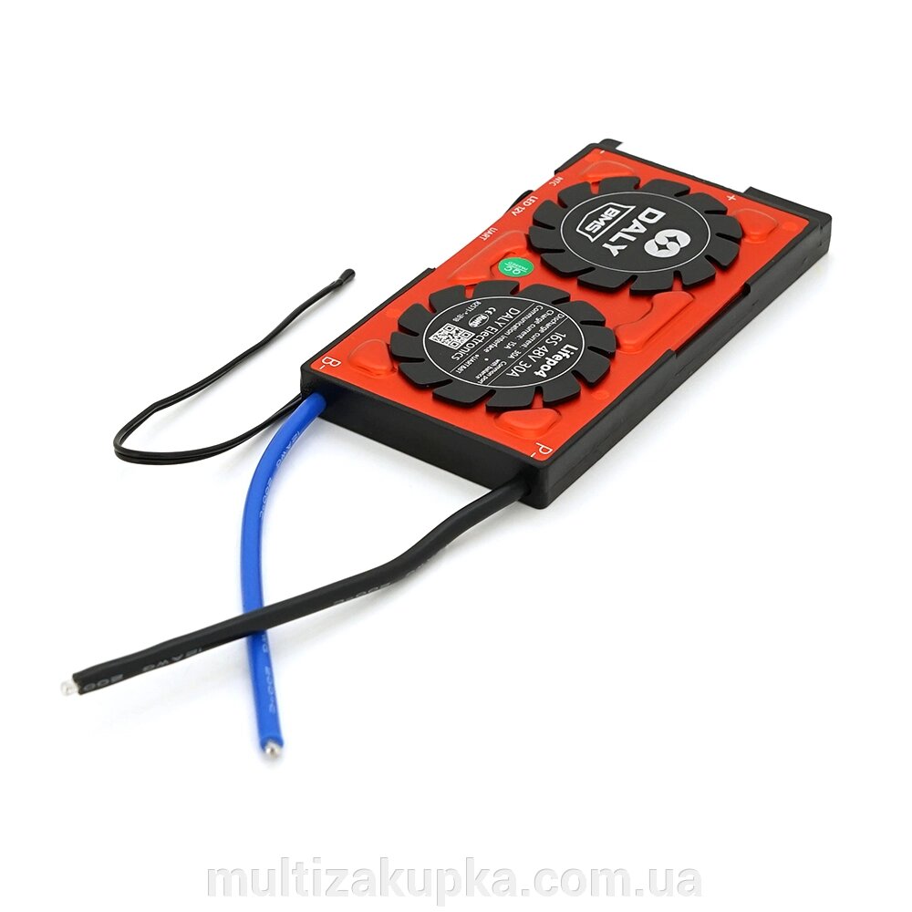 BMS smart плата DaLy LiFePO4 48V 16S 15/30A з Bluetooth від компанії Mультізакупка - фото 1