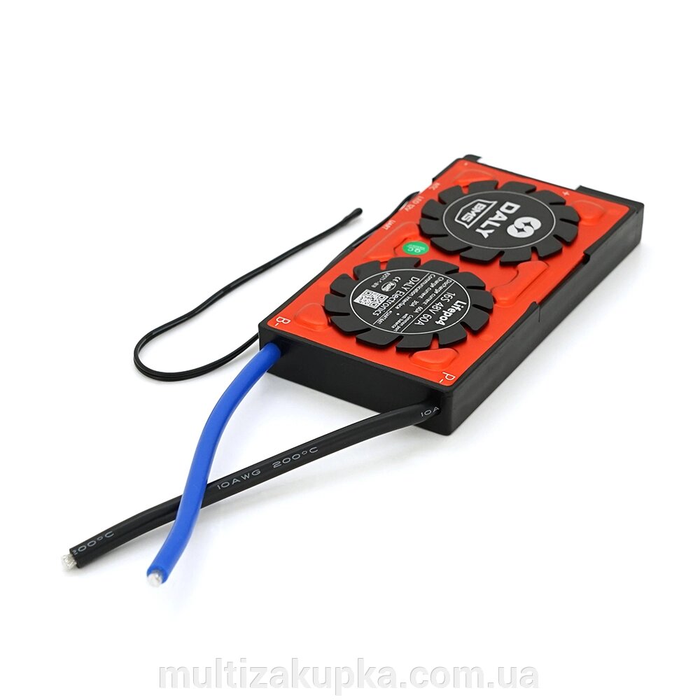 BMS smart плата DaLy LiFePO4 48V 16S 30/60A з Bluetooth від компанії Mультізакупка - фото 1