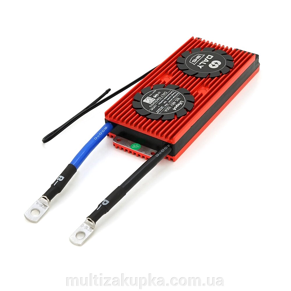 BMS smart плата DaLy LiFePO4 48V 16S 50/100A  з Bluetooth від компанії Mультізакупка - фото 1